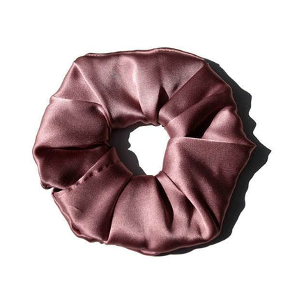 Fashion Silk Satin Hair Scrunchies Hair Ties Ponytail Holder