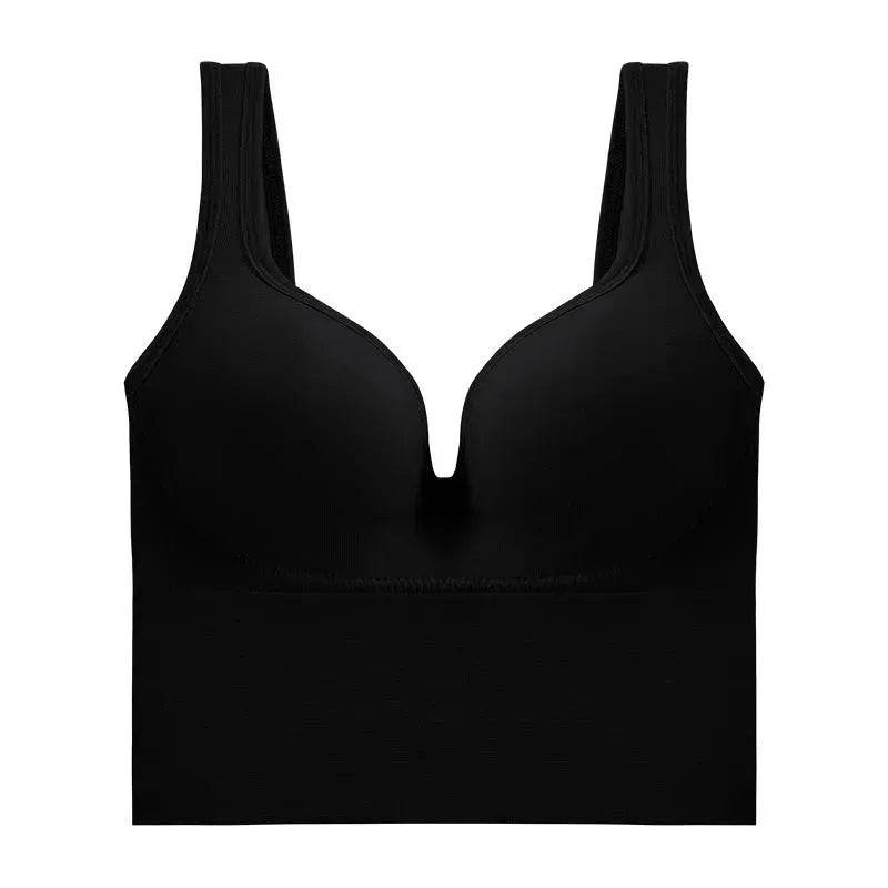Acheter un débardeur avec soutien-gorge push-up intégré Débardeur caraco Soutien-gorge haut tendance