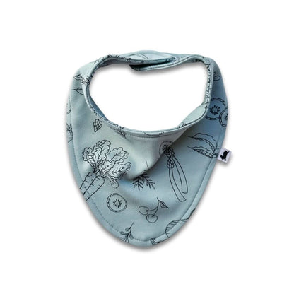 Bamboo Baby Bib | Berry Stripe