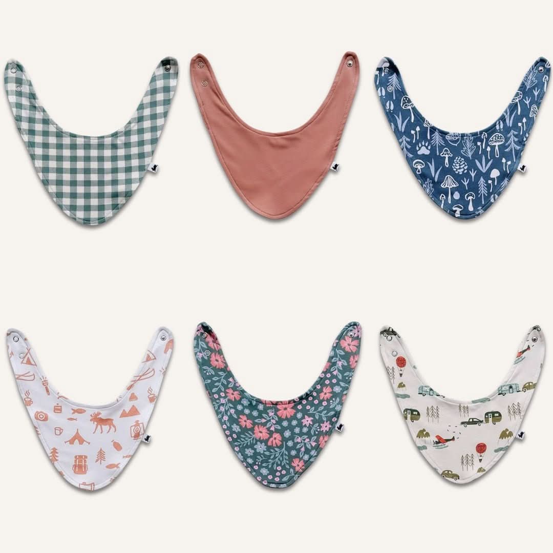 Bamboo Baby Bib | Market Veggies