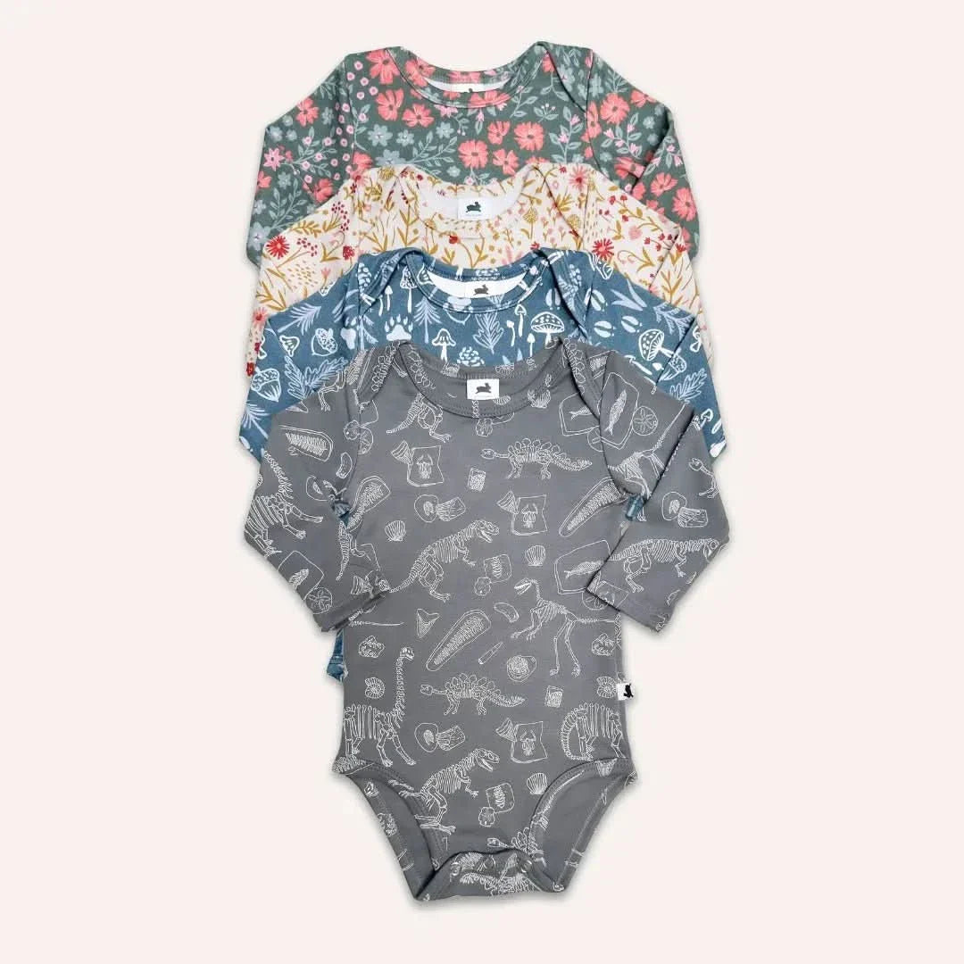 Baby Long-Sleeve Bamboo Onesie | Sprig