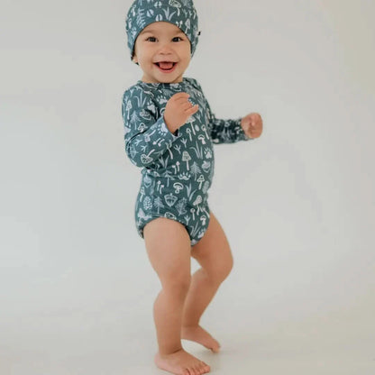 Baby Long-Sleeve Bamboo Onesie | Sprig