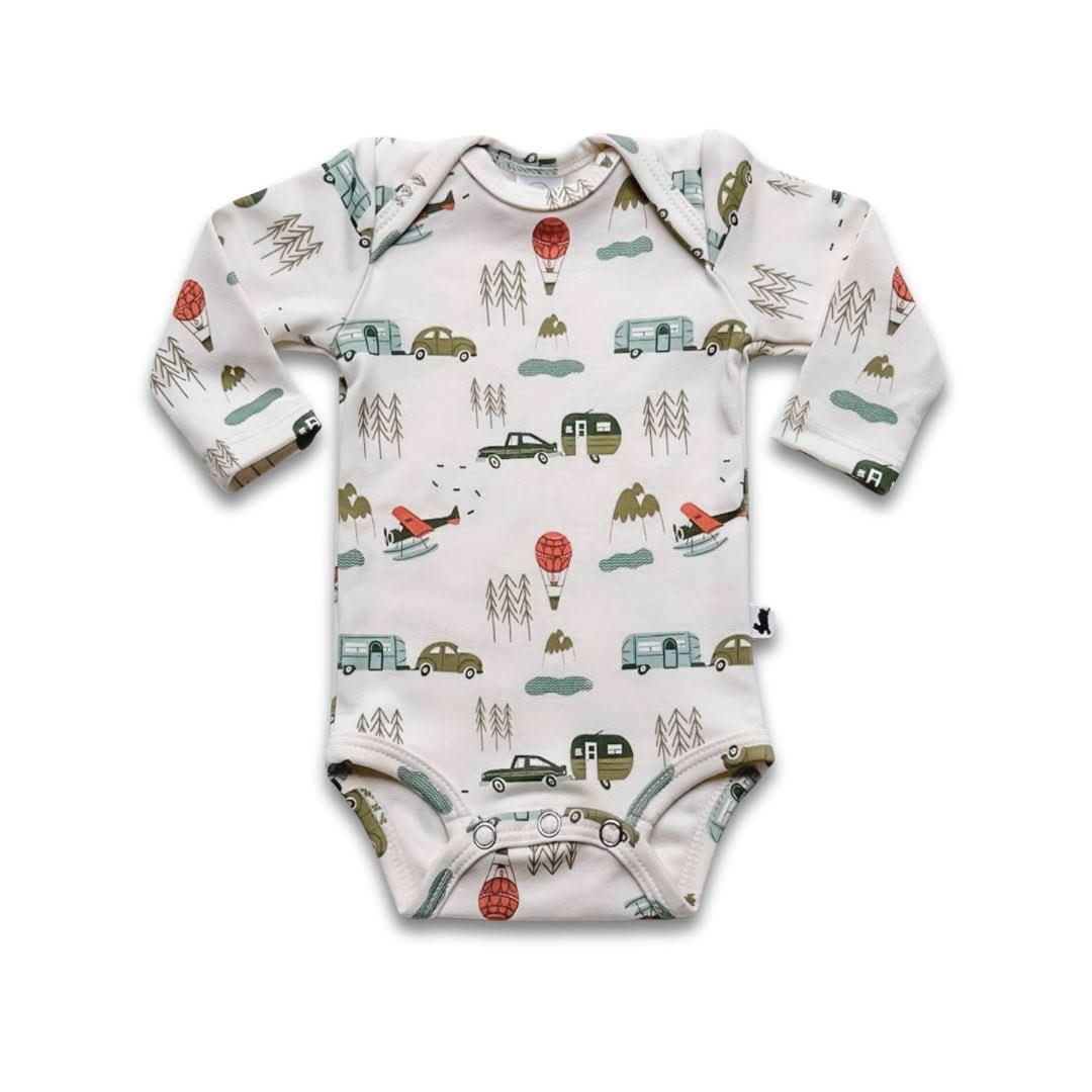 Baby Long-Sleeve Bamboo Onesie | Sprig