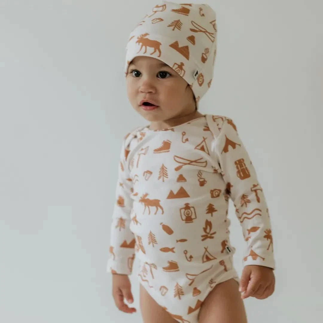 Baby Long-Sleeve Bamboo Onesie | Sprig