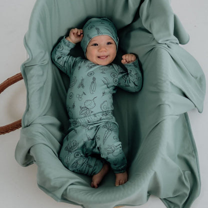Baby Long-Sleeve Bamboo Onesie | Forager