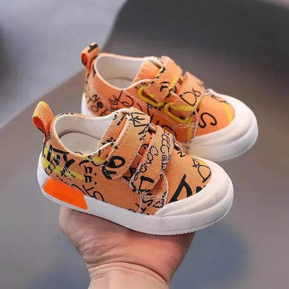 Chaussures Bébé en Toile - Baskets Fille/Garçon 0-2 Ans