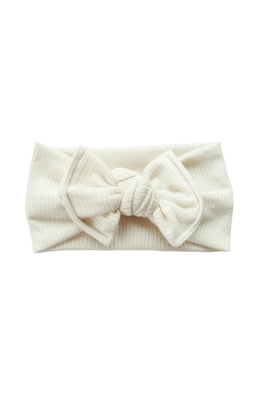 Modal Ribbed Headwrap | Natural