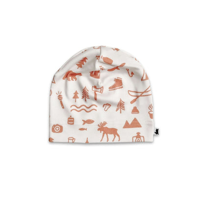 Baby/Kids' Bamboo Beanie | Ditsy Snails