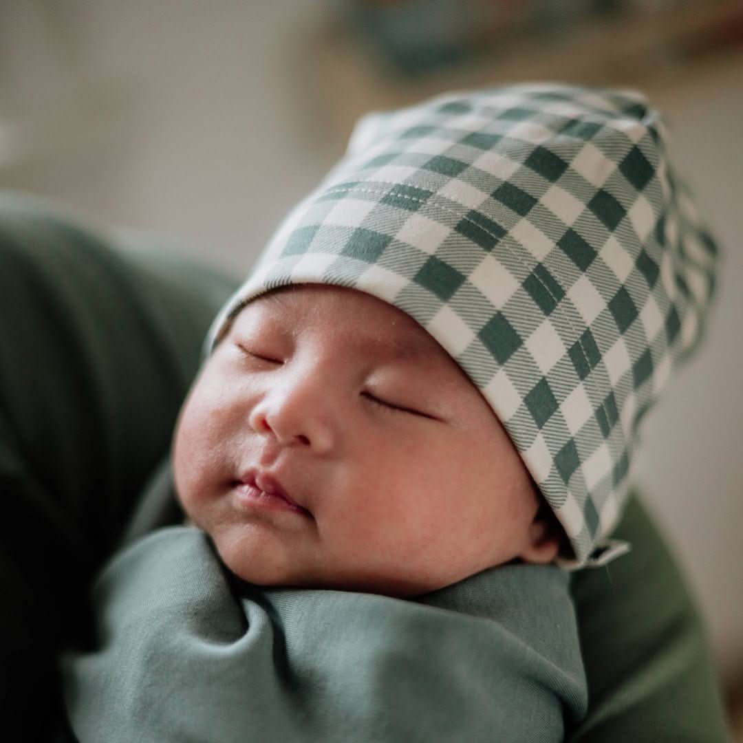 Baby/Kids' Bamboo Beanie | Rainbow Stripe