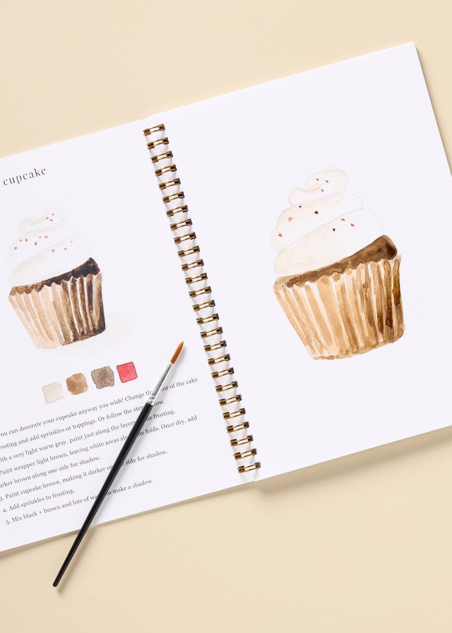 Baking Watercolour Workbook