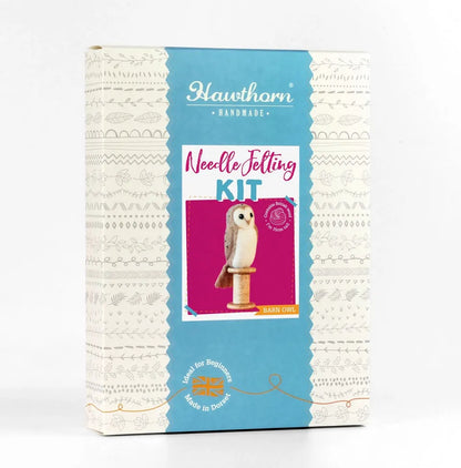 Hawthorn Handmade - Barn Owl Needle Felting Kit
