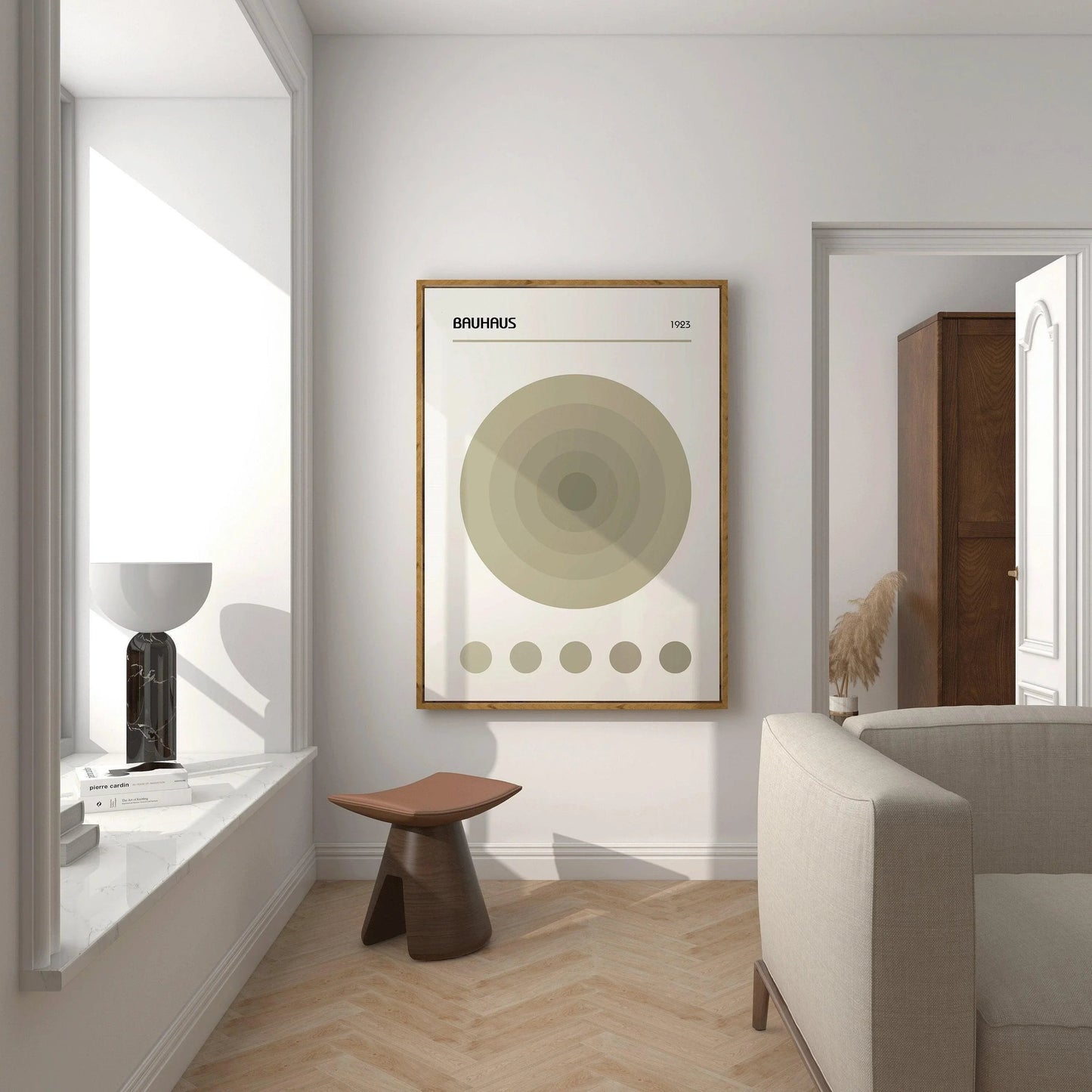 Affiche d'art Bauhaus « The Target » : Giclée moderne du milieu du siècle