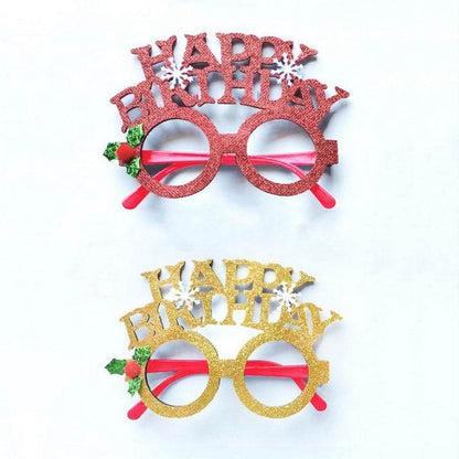 Christmas Creative Party Gathering Dress Up Glasses