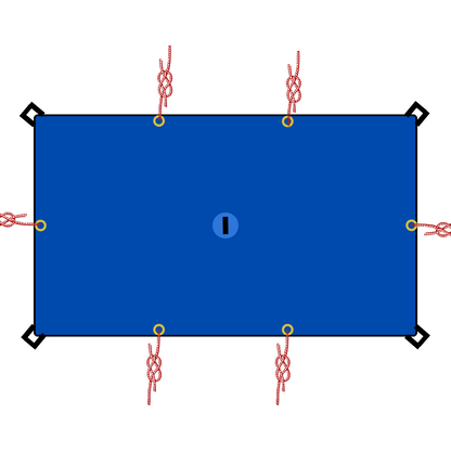 Europe Bound Universal Tarp (150 x 115in)