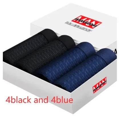Boxed 4pcs Lot SKY HERO Mens Boxer Brief underwear Short pant men