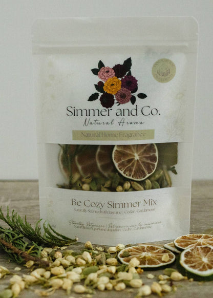 Mélange pour pot-pourri Be Cozy – Arôme naturel de jasmin et d'épices