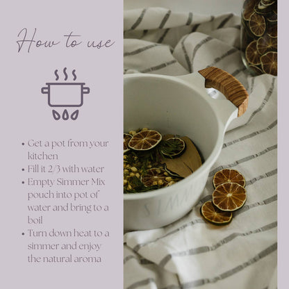 Mélange pour pot-pourri Be Cozy – Arôme naturel de jasmin et d'épices