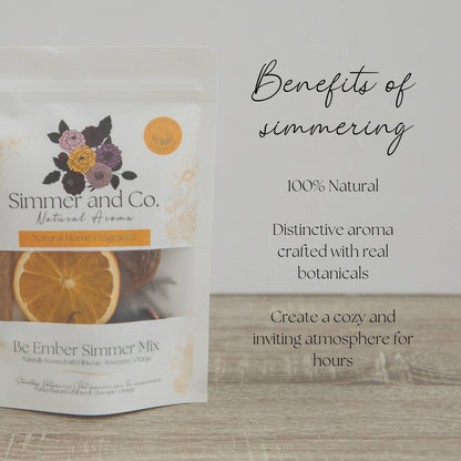Be Ember Simmer Pot Mix – Natural Autumn Spice Aroma