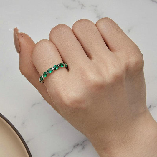 Bague fantaisie en argent sterling pour femme