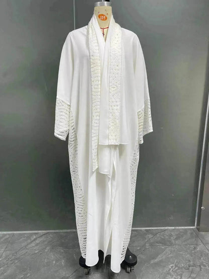 Beautiful Cardigan Robe Abaya Dress for Arab Dubai Turkey Middle East Women.