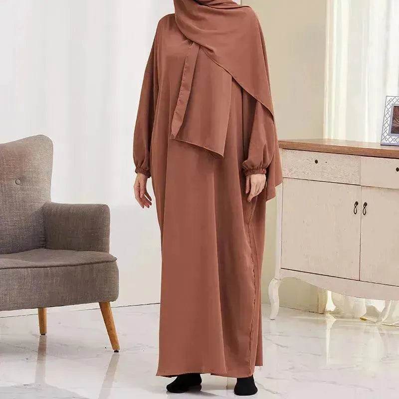 Casual Plain Everyday Abaya for ArabArabic Women  Kaftan Abaya for  Umrah and Haji.