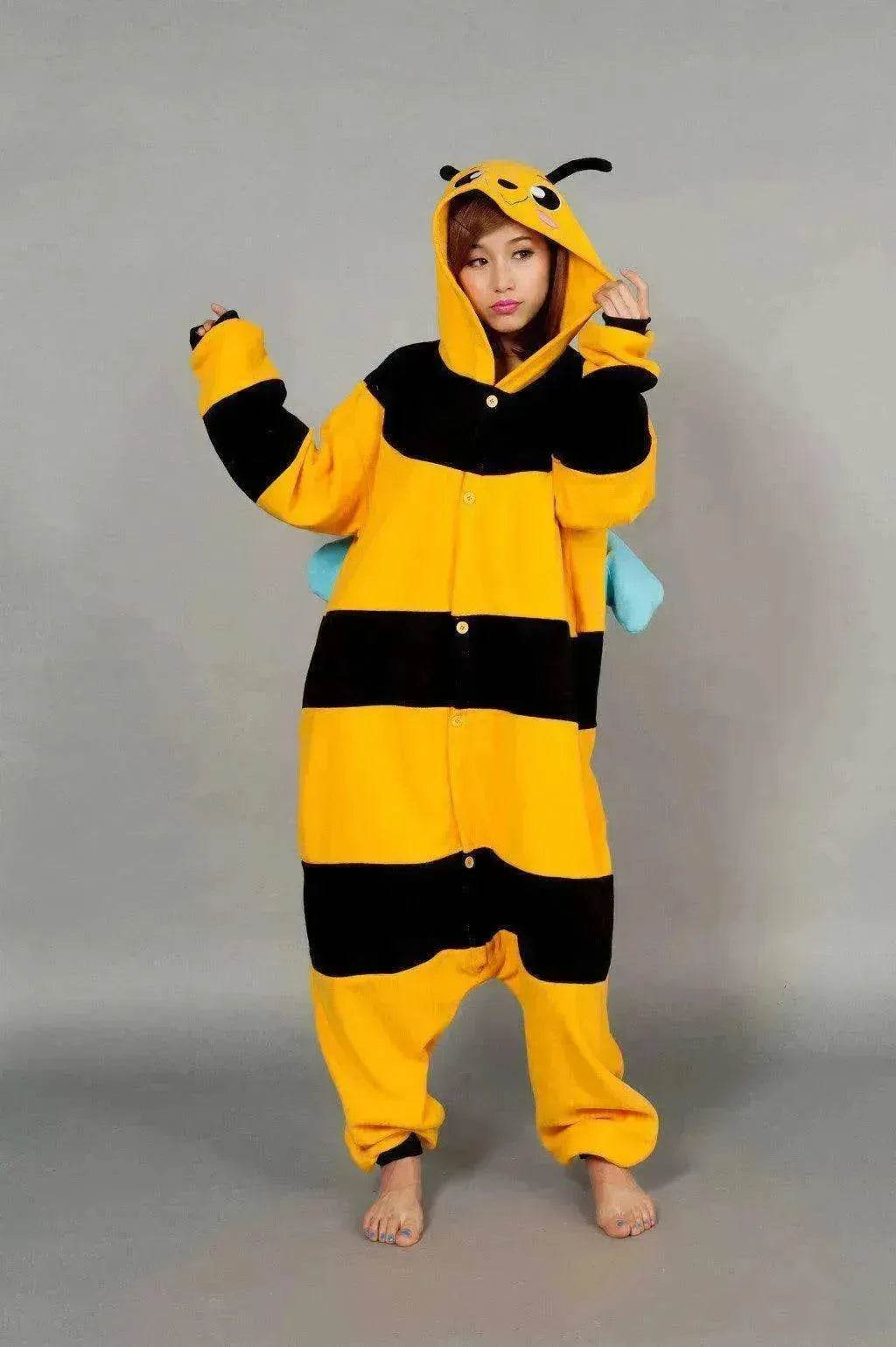 bee footed pajama - Cartoon Onesies