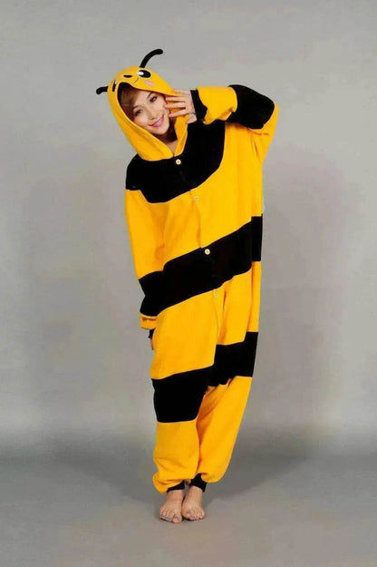 bee footed pajama - Cartoon Onesies