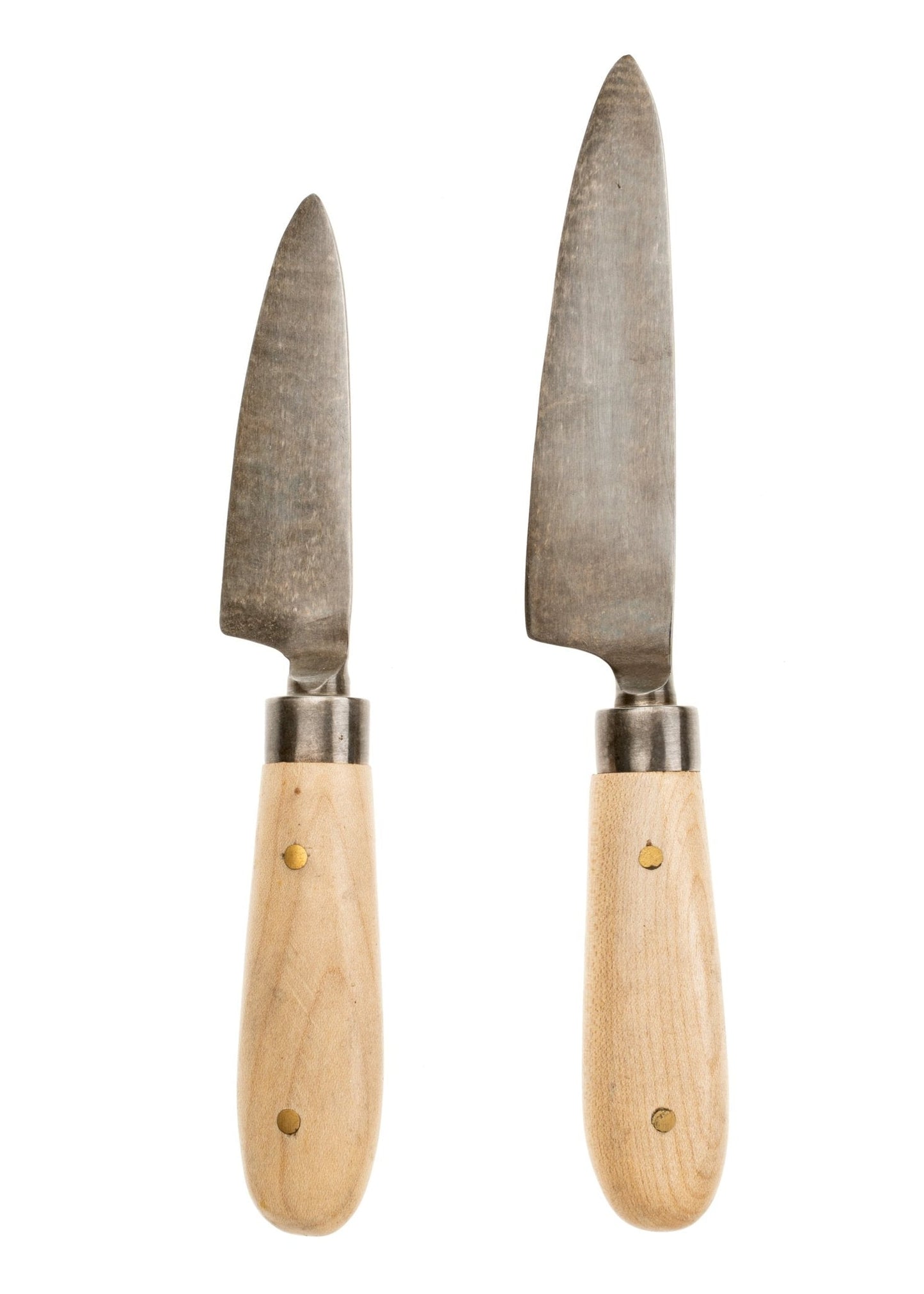 Beechwood Paring Knives, Set of 2