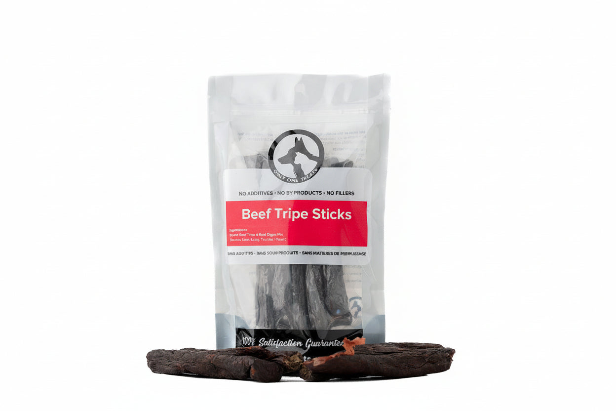 Bâtonnets de tripes de bœuf 85g