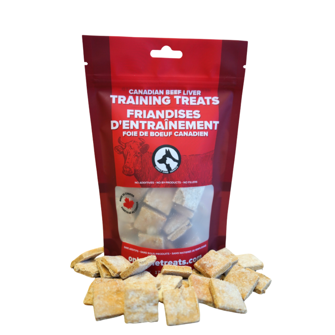 Friandises d'entraînement au foie de bœuf canadien 170g