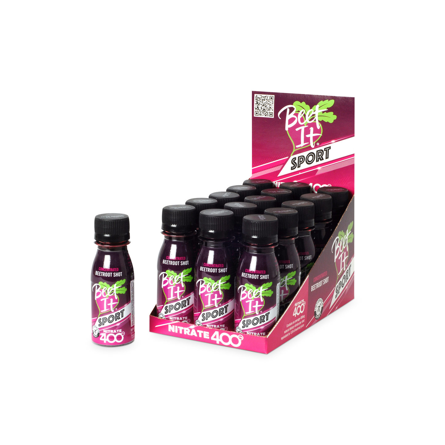 Beet It Sport Nitrate 400 - Boîte de 15 shots