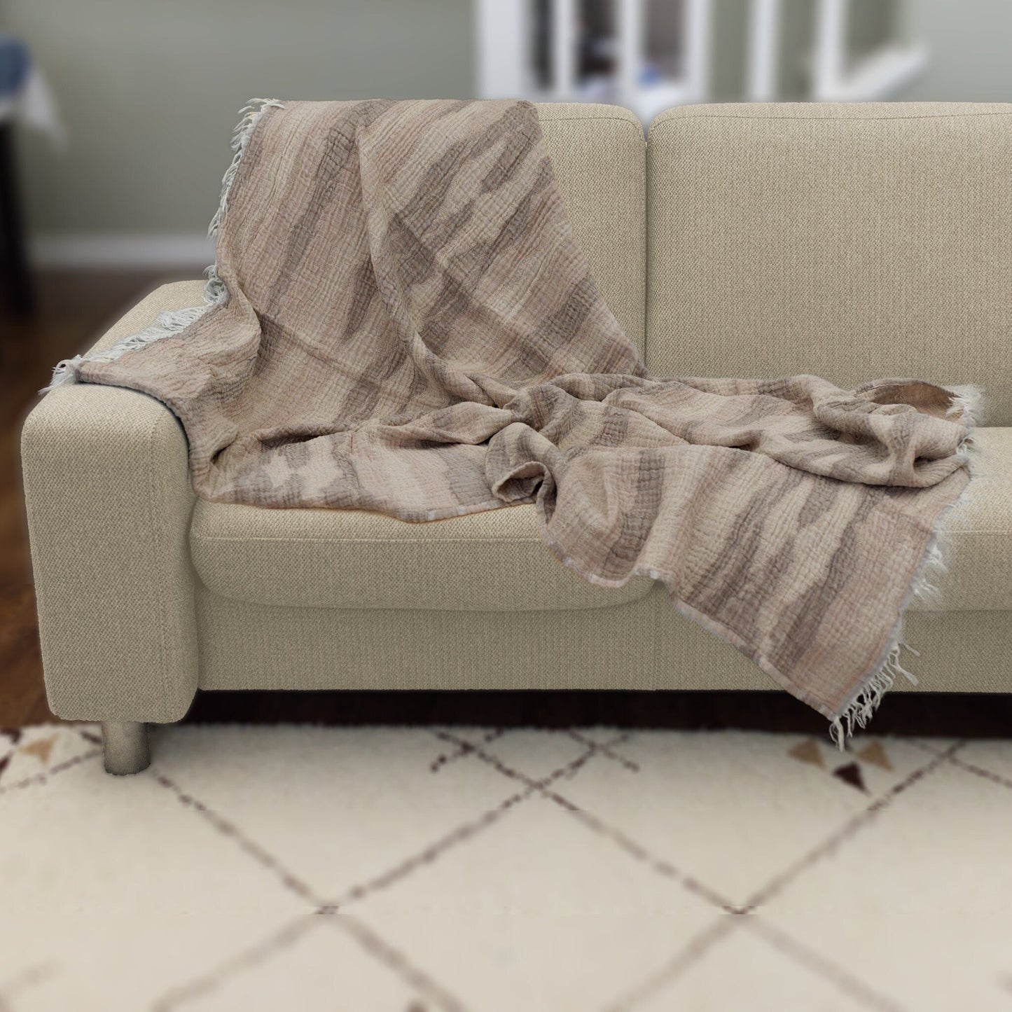 Waves: Wearable Throw 2 Colors