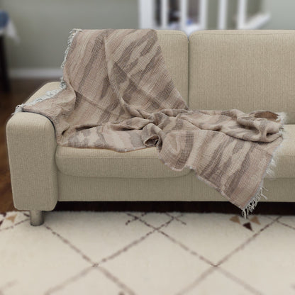 Waves: Wearable Throw 2 Colors