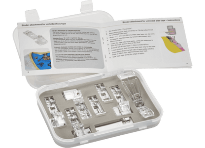 Bernette Serger 8 Pack Presser Foot Set fits  b42 / b48 / b62 / b68