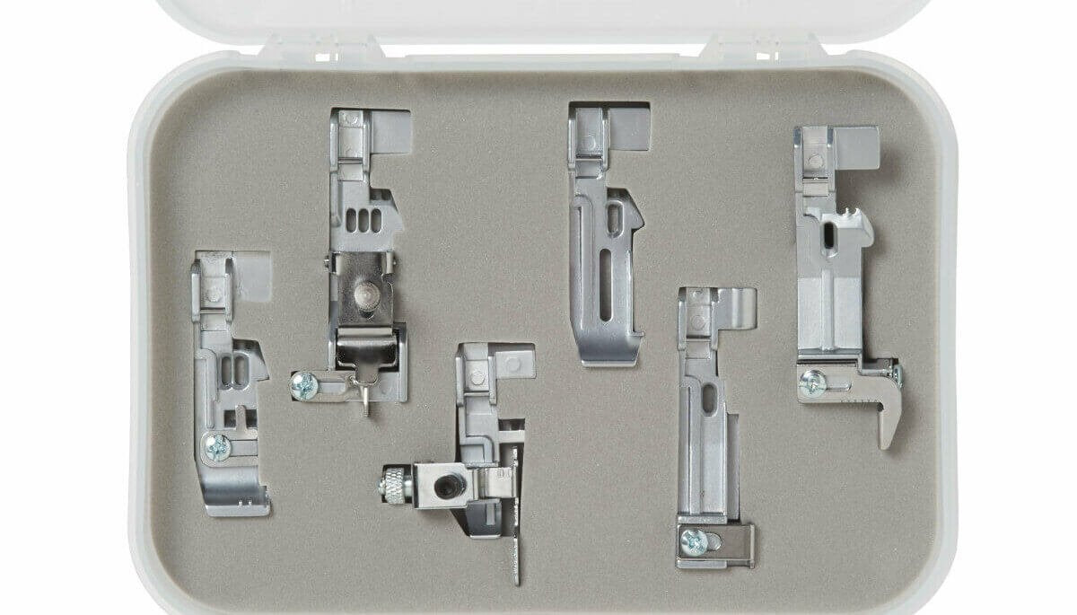 Bernette Serger 7pc Pack Presser Foot Set fits B44 B48 B64 B68