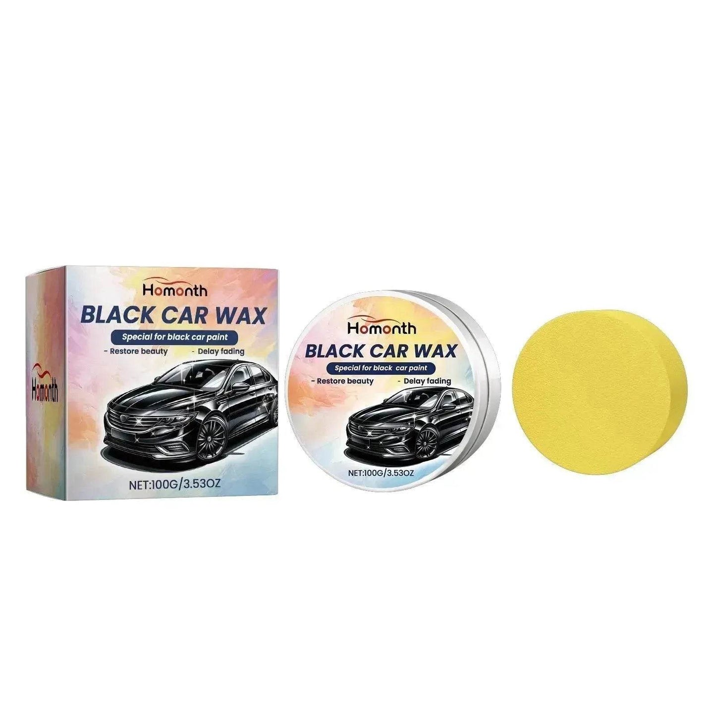 La meilleure cire blanche et noire Homonth pour voiture