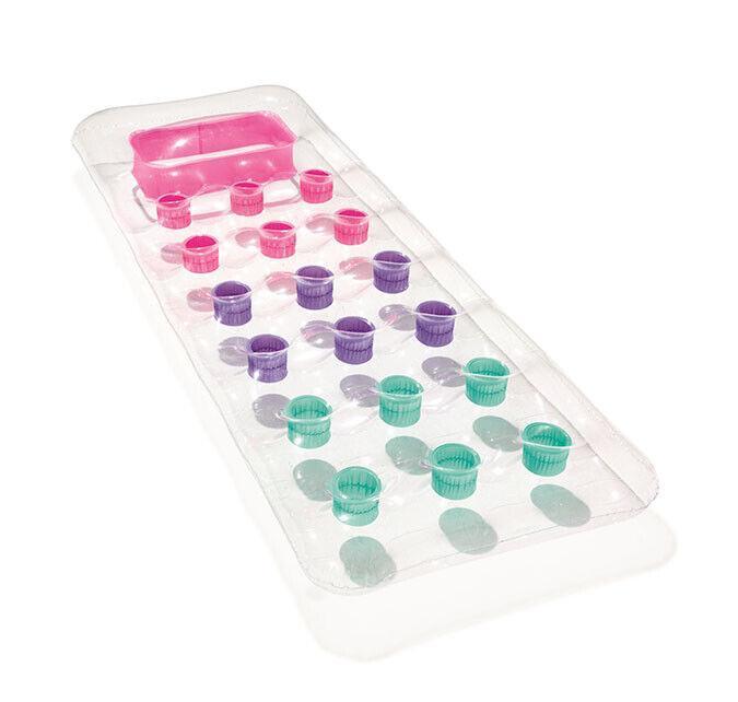 Tapis flottant transparent Bestway Summer Colors