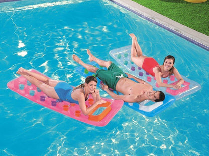 Tapis flottant transparent Bestway Summer Colors