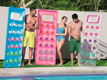 Tapis flottant transparent Bestway Summer Colors