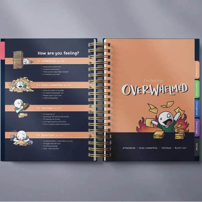 Leisure Creative Counter Planner Copperplate Paper Notebook