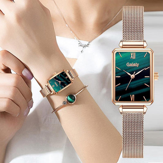 Montre carrée à quartz