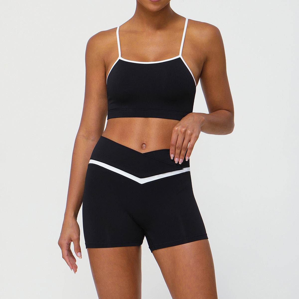 Workout Clothes for Women Running Yoga Outfit Set 2pcs