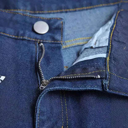 Stretch Denim Men's Pants Skinny Mid Waist jeans men work jeans for men Slim fit Denim pant for men skinny stretchy Denim jeans pant