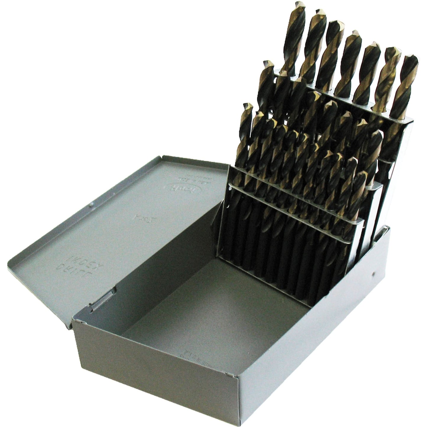 Jobber Length Drill Set, 26 Pieces, High Speed Steel