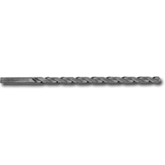 Extra Long Straight Shank Drill Bit, 7/32", High Speed Steel, 7-1/2" Flute