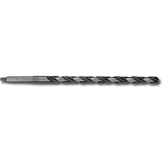 Extra Long Morse Taper Shank Drill Bit, 9/16", High Speed Steel, 6" Flute