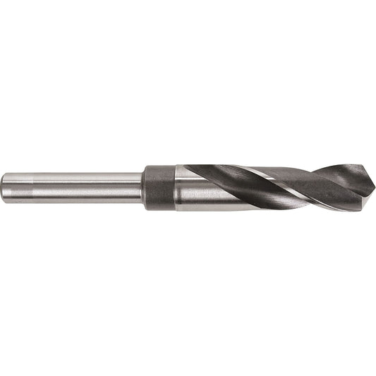 Reduced Shank Prentice Drill Bit, 1-1/16", High Speed Steel, 3" Flute