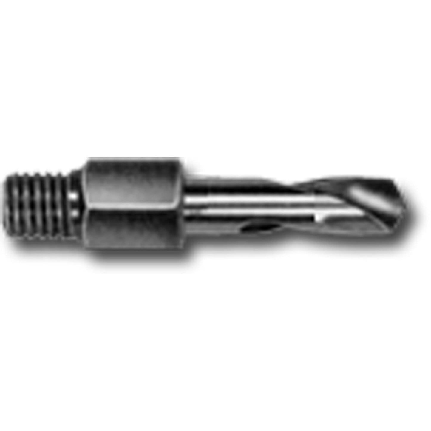 Threaded Shank Adapter Drill Bit, High Speed Steel, 9/16" Flute