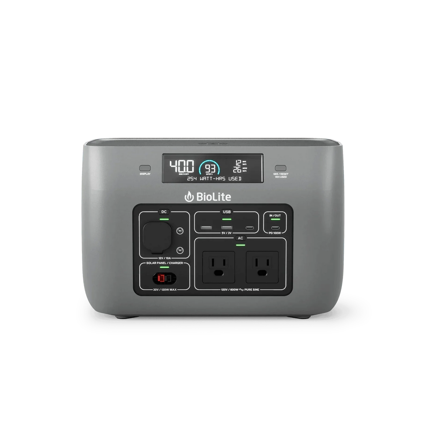 BioLite BaseCharge 600