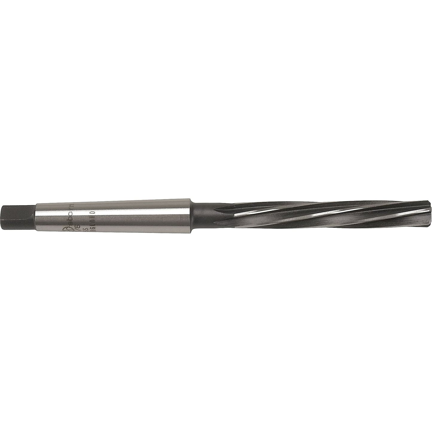 Chucking Reamer, Straight Flute, High Speed Steel, Straight Shank